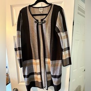Long sleeve sweater jacket